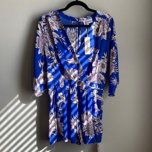 New Yumi Kim Romper Blue Floral